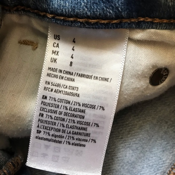 AE denim cutoffs! - Picture 5 of 6